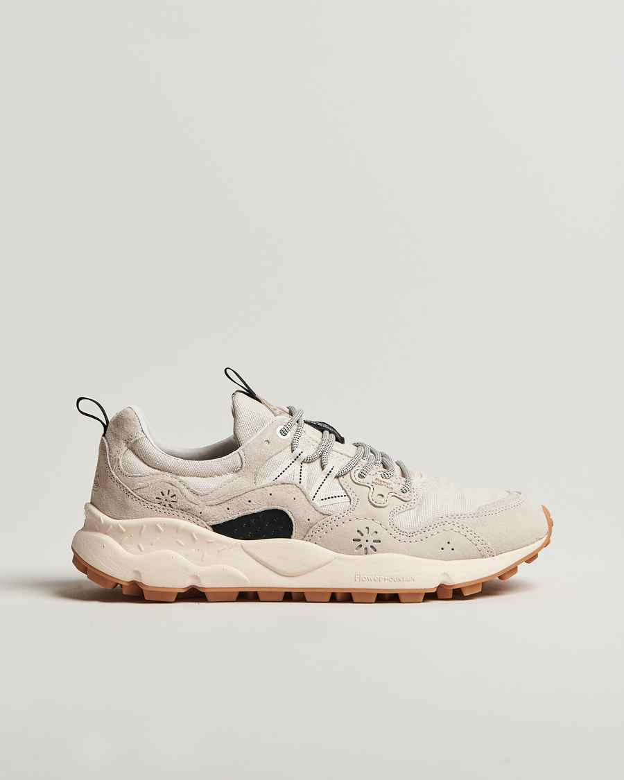 Herr | Sneakers | Flower Mountain | Yamano 3 Suede/Nylon Sneaker Beige