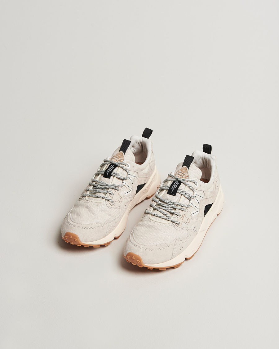 Herr | Sneakers | Flower Mountain | Yamano 3 Suede/Nylon Sneaker Beige