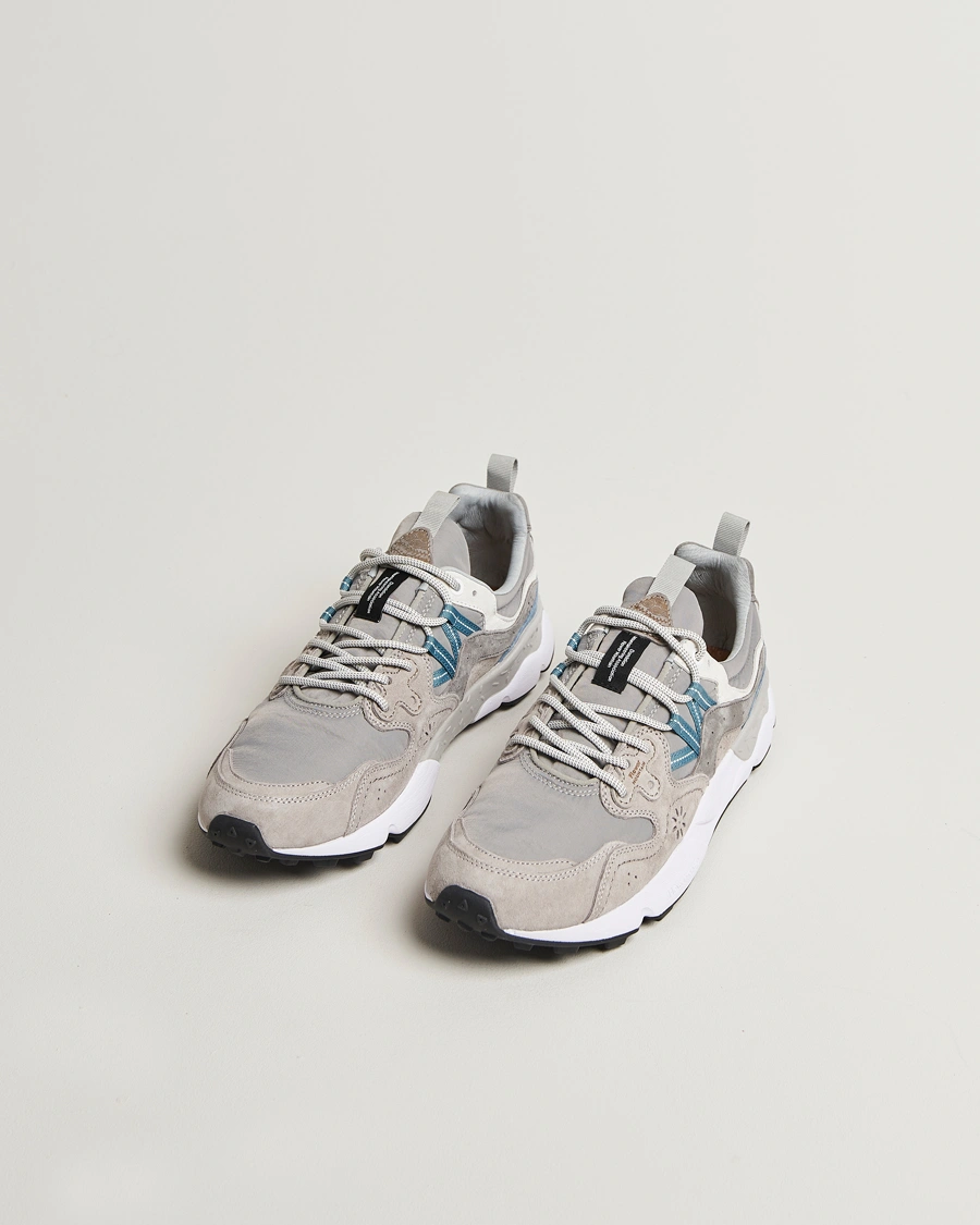 Herr | Sneakers | Flower Mountain | Yamano 3 Suede/Nylon Sneaker Multi Grey
