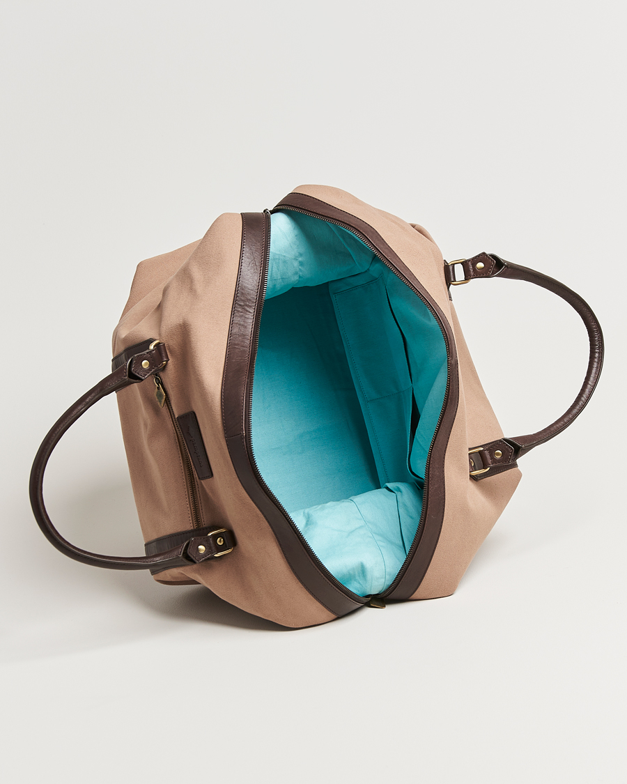 Herr | Väskor | Pampeano | Cabballero Large Canvas Weekend Bag Khaki
