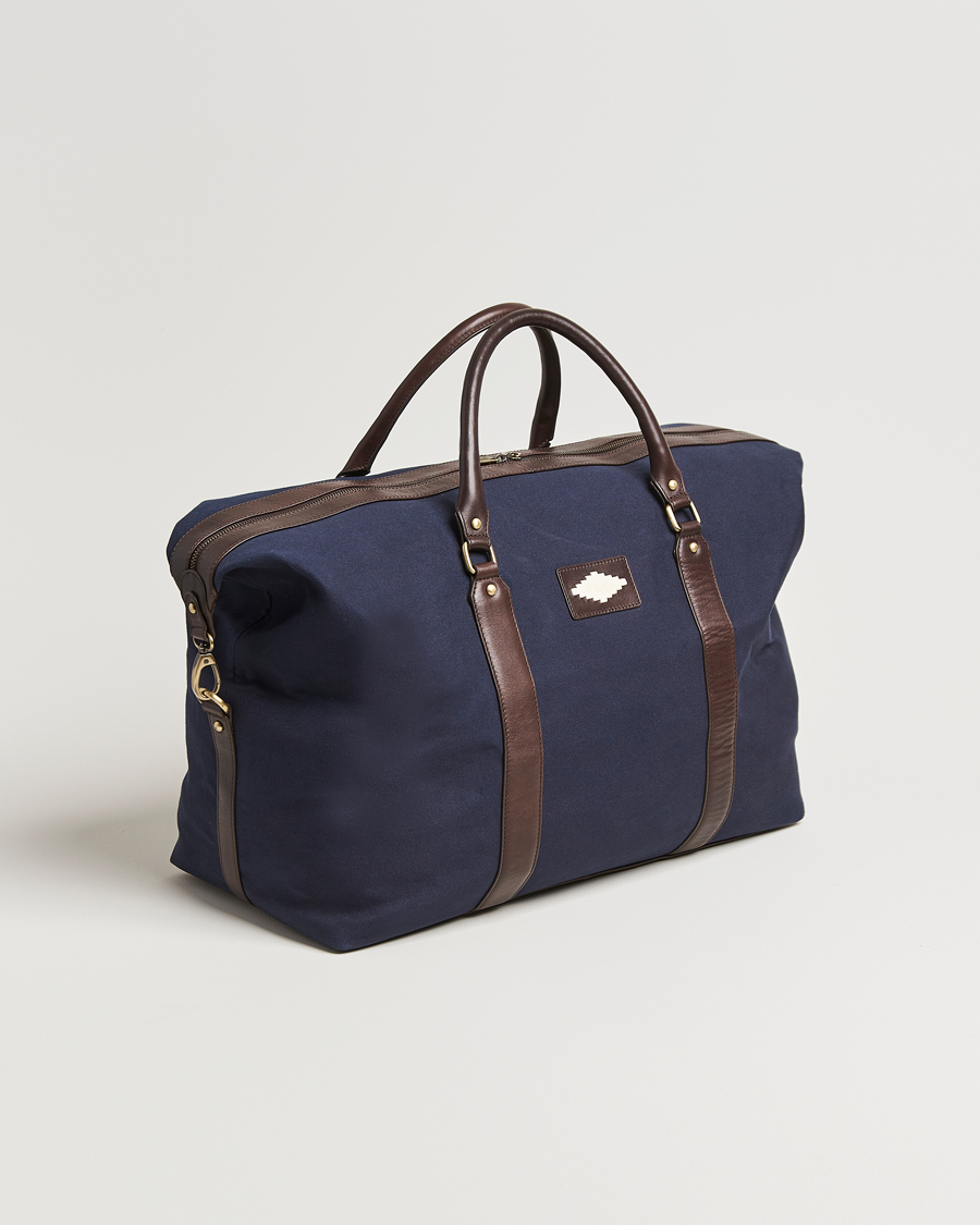 Herr | Väskor | Pampeano | Cabballero Large Canvas Weekend Bag Navy