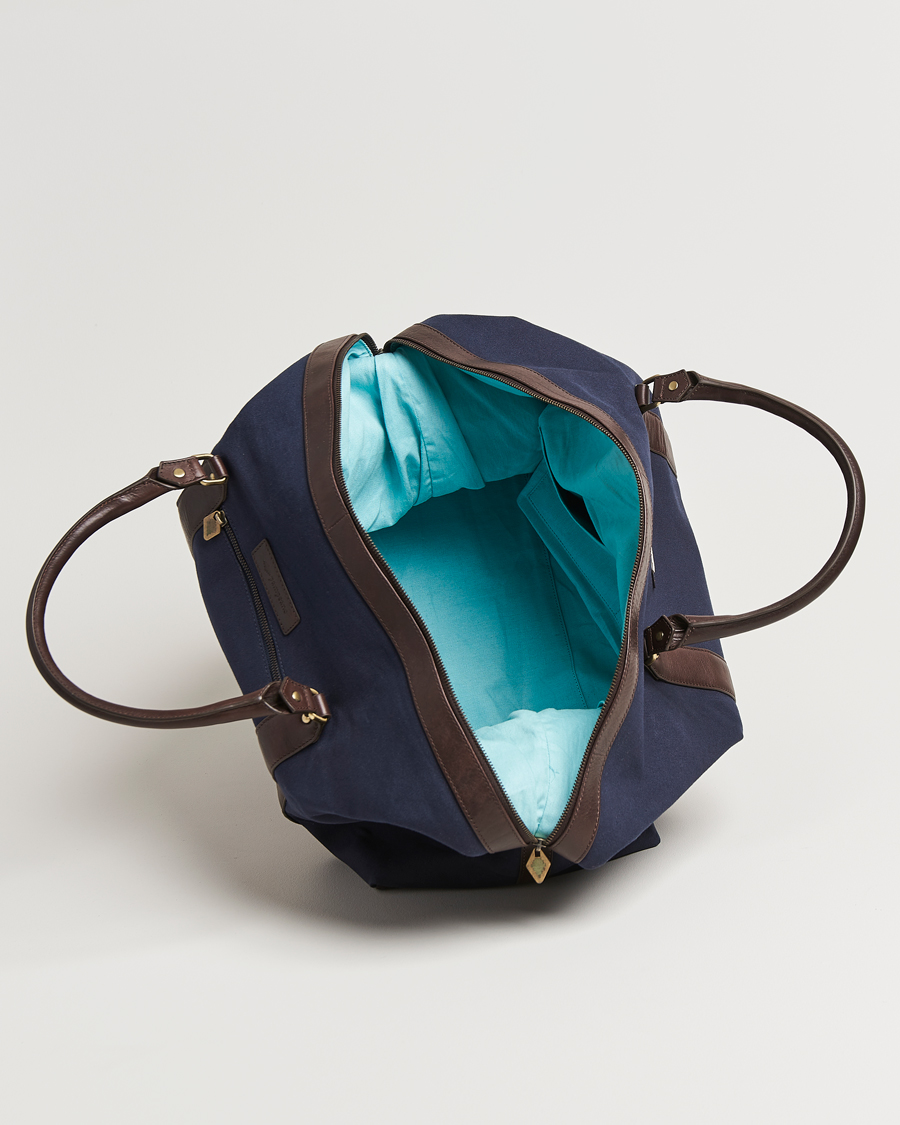 Herr | Väskor | Pampeano | Cabballero Large Canvas Weekend Bag Navy