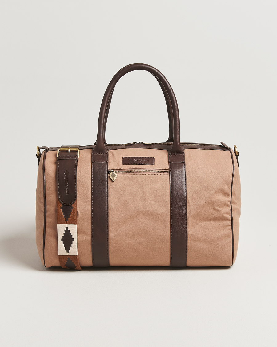 Herr |  | Pampeano | Varon Small Canvas Weekend Bag Khaki