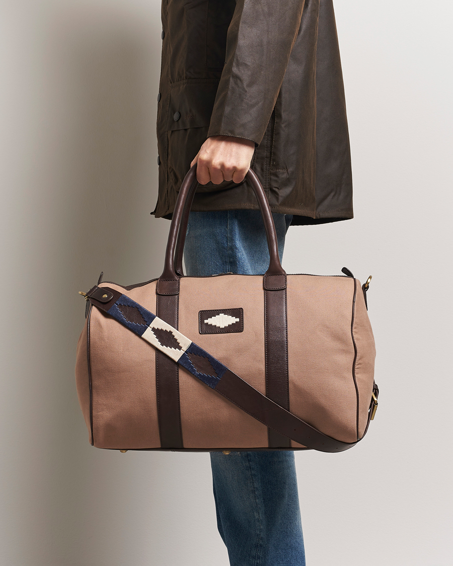 Herr | Väskor | Pampeano | Varon Small Canvas Weekend Bag Khaki