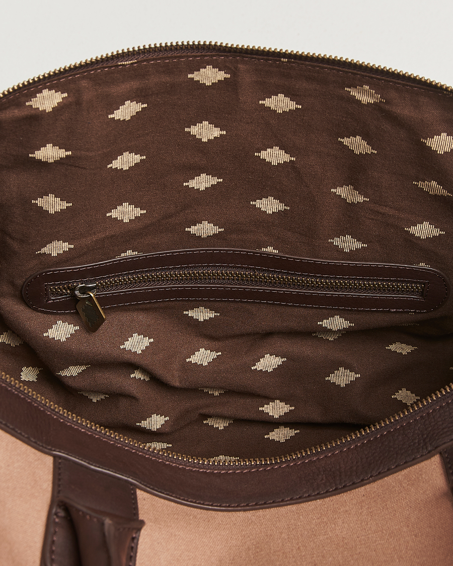 Herr | Väskor | Pampeano | Varon Small Canvas Weekend Bag Khaki