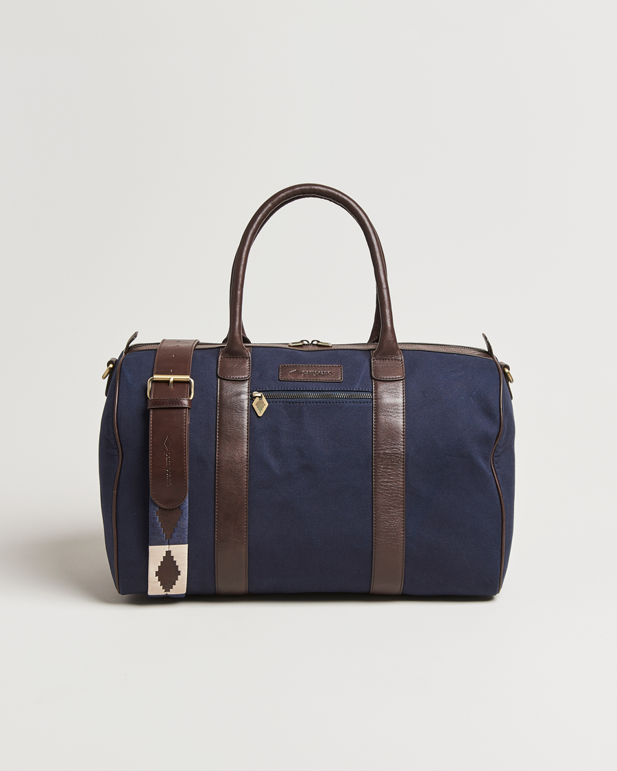 Herr | Väskor | Pampeano | Varon Small Canvas Weekend Bag Navy