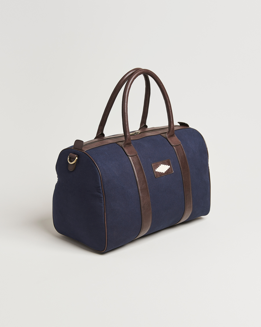 Herr | Väskor | Pampeano | Varon Small Canvas Weekend Bag Navy