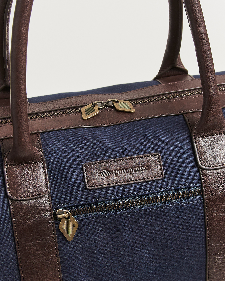 Herr | Väskor | Pampeano | Varon Small Canvas Weekend Bag Navy