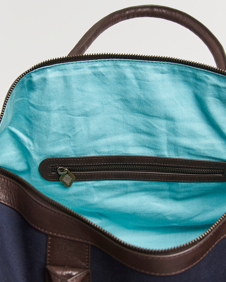 Herr | Väskor | Pampeano | Varon Small Canvas Weekend Bag Navy