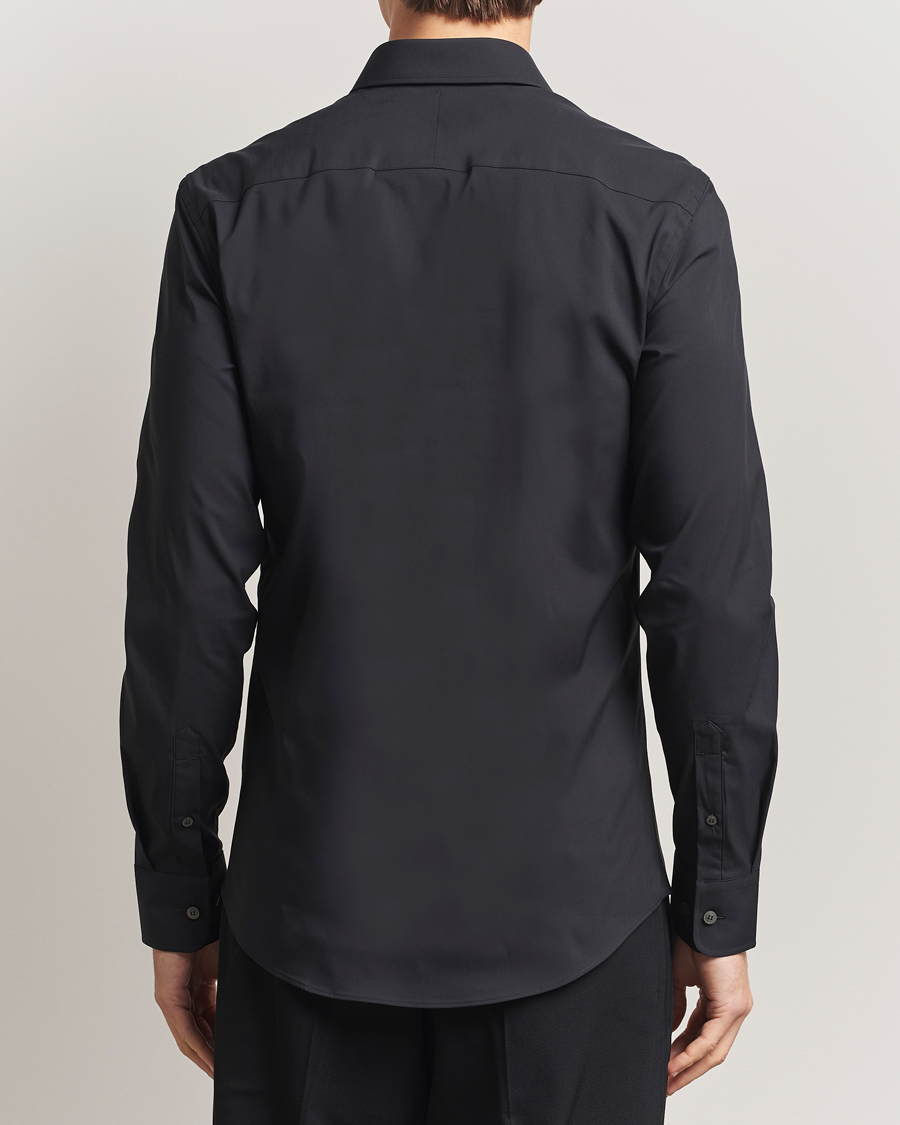 Herr | Skjortor | Tiger of Sweden | Adley Slim Fit Cut Away Shirt Black