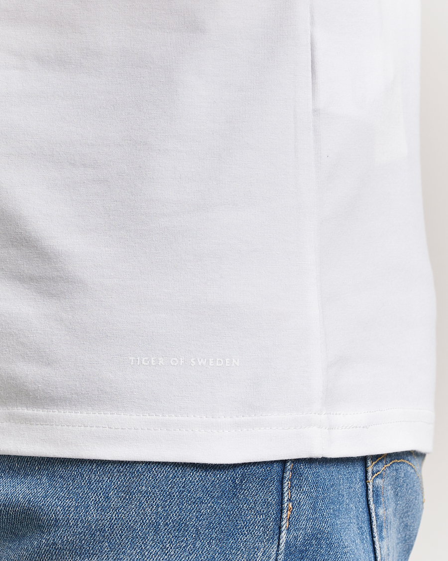 Herr | T-Shirts | Tiger of Sweden | Heimdal 2-Pack Crew Neck T-Shirt White
