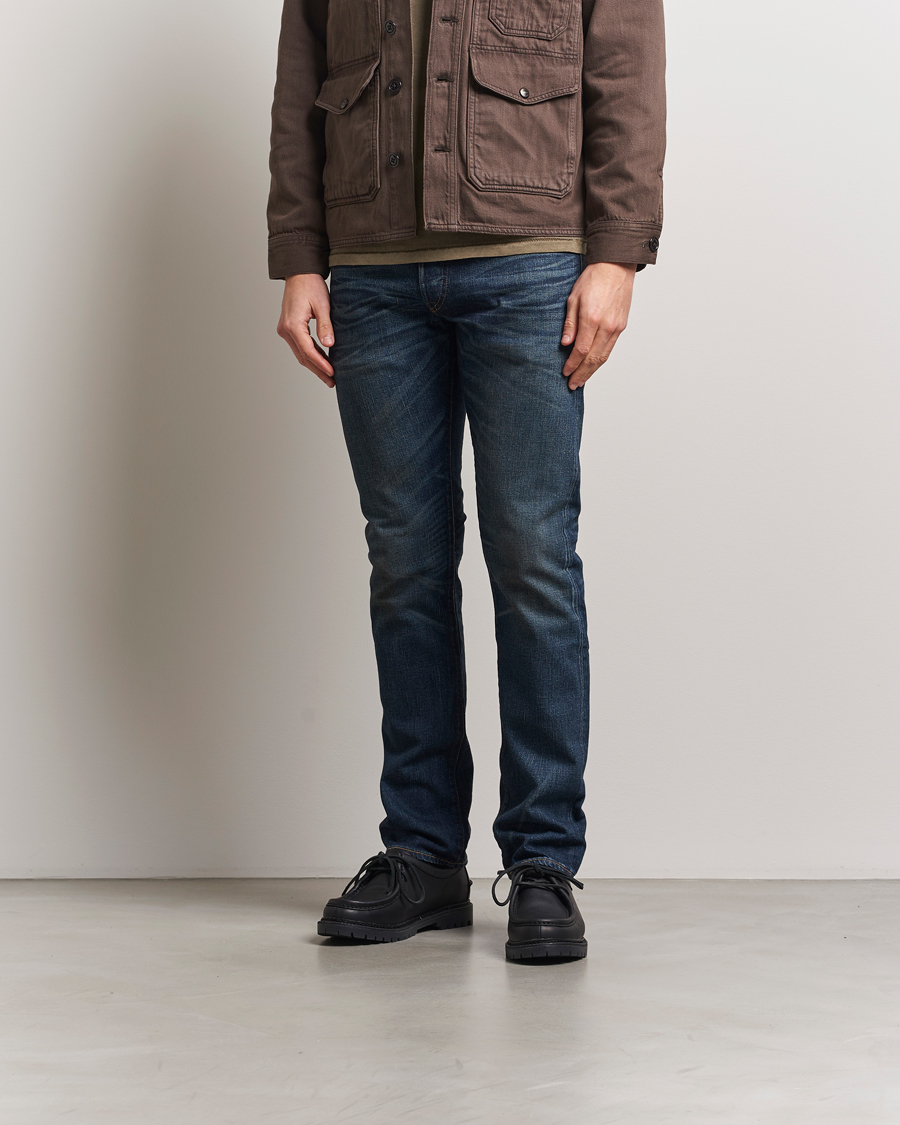 Herr | Jeans | RRL | Slim Fit 5-Pocket Denim Ridgecrest Wash