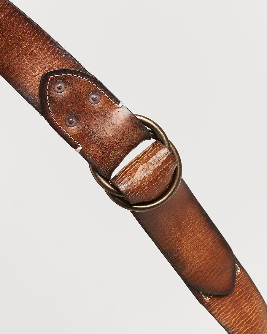 Herr | Bälten | RRL | Ring Belt Vintage Brown