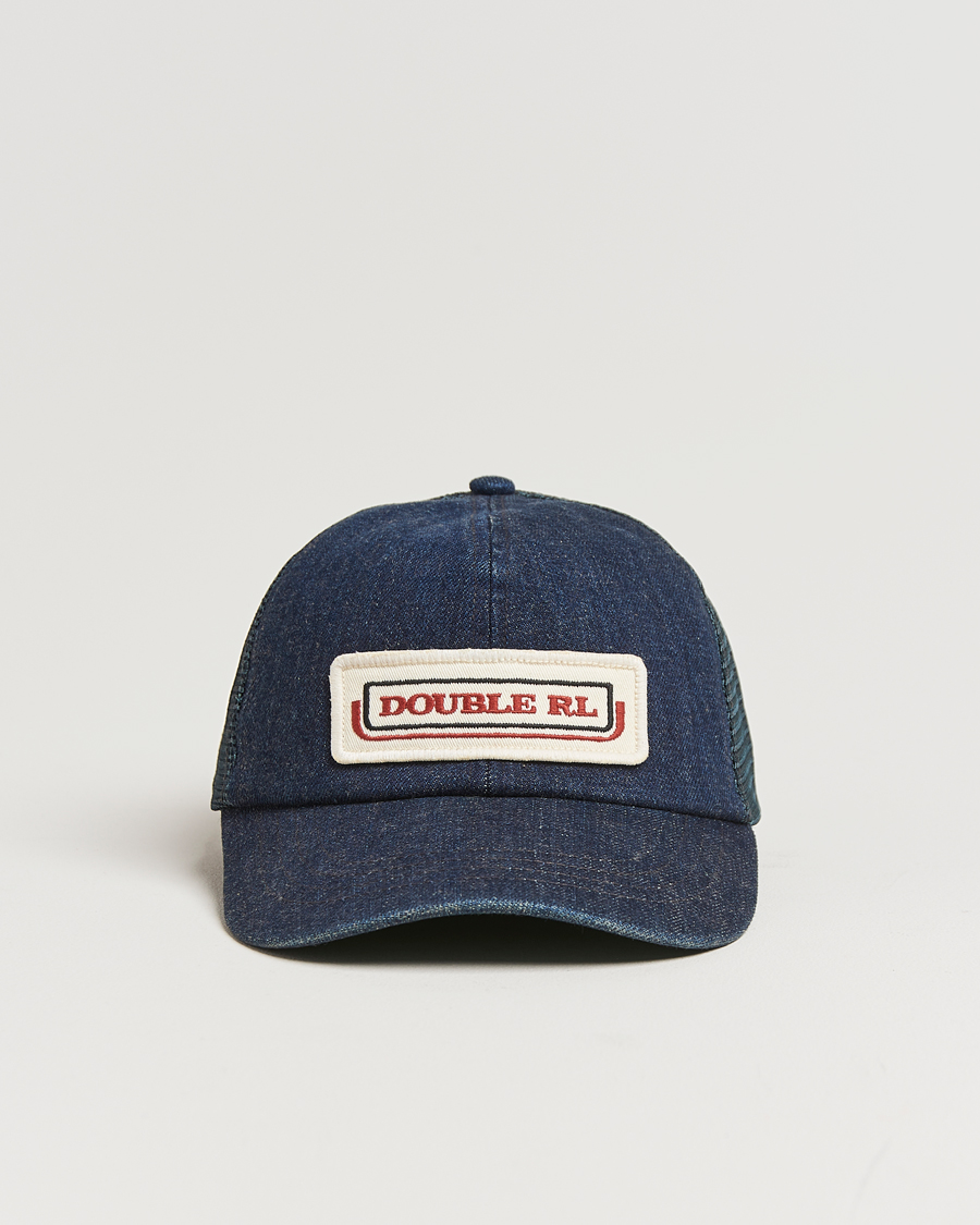 Herr | RRL Mesh Trucker Cap Indigo | RRL | Mesh Trucker Cap Indigo