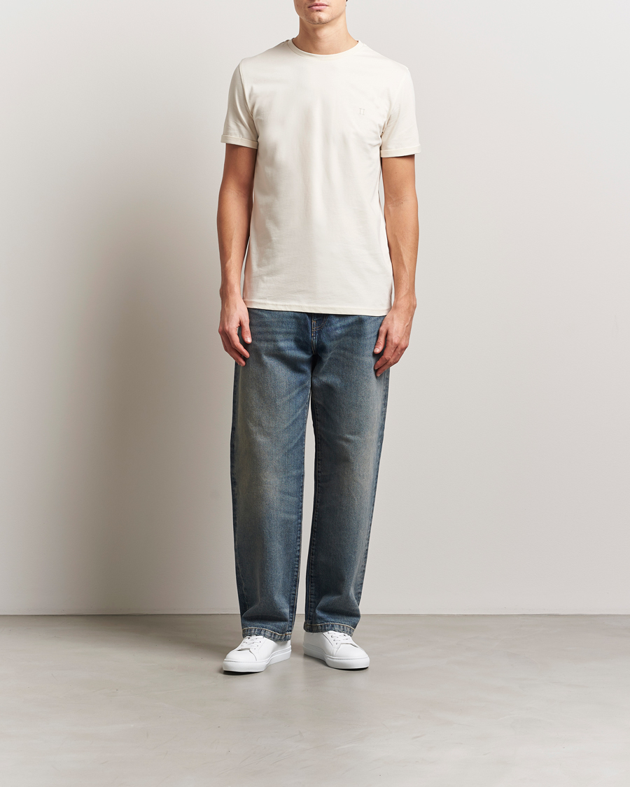 Herr | T-Shirts | LES DEUX | Nørregaard Tonal T-Shirt Ivory