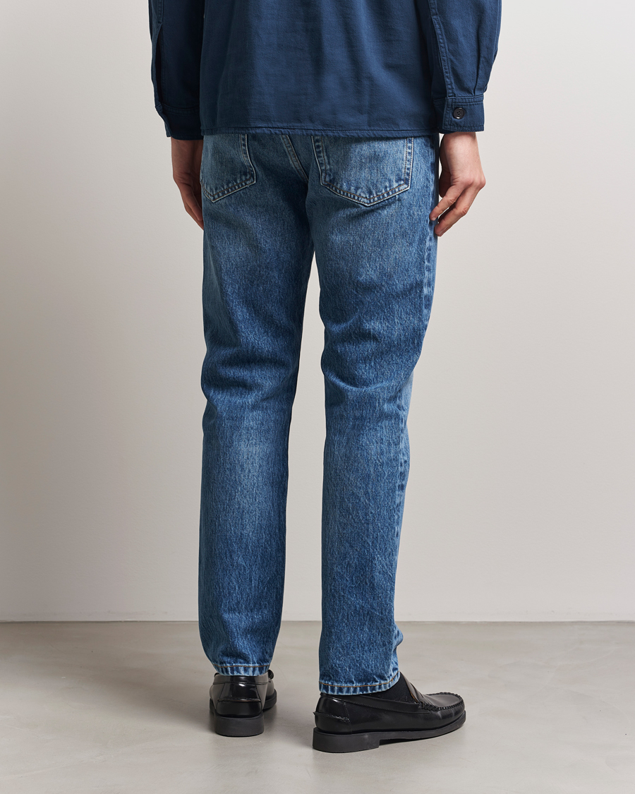Herr | Jeans | Jeanerica | TM005 Tapered Jeans Ring Spun Mid Blue