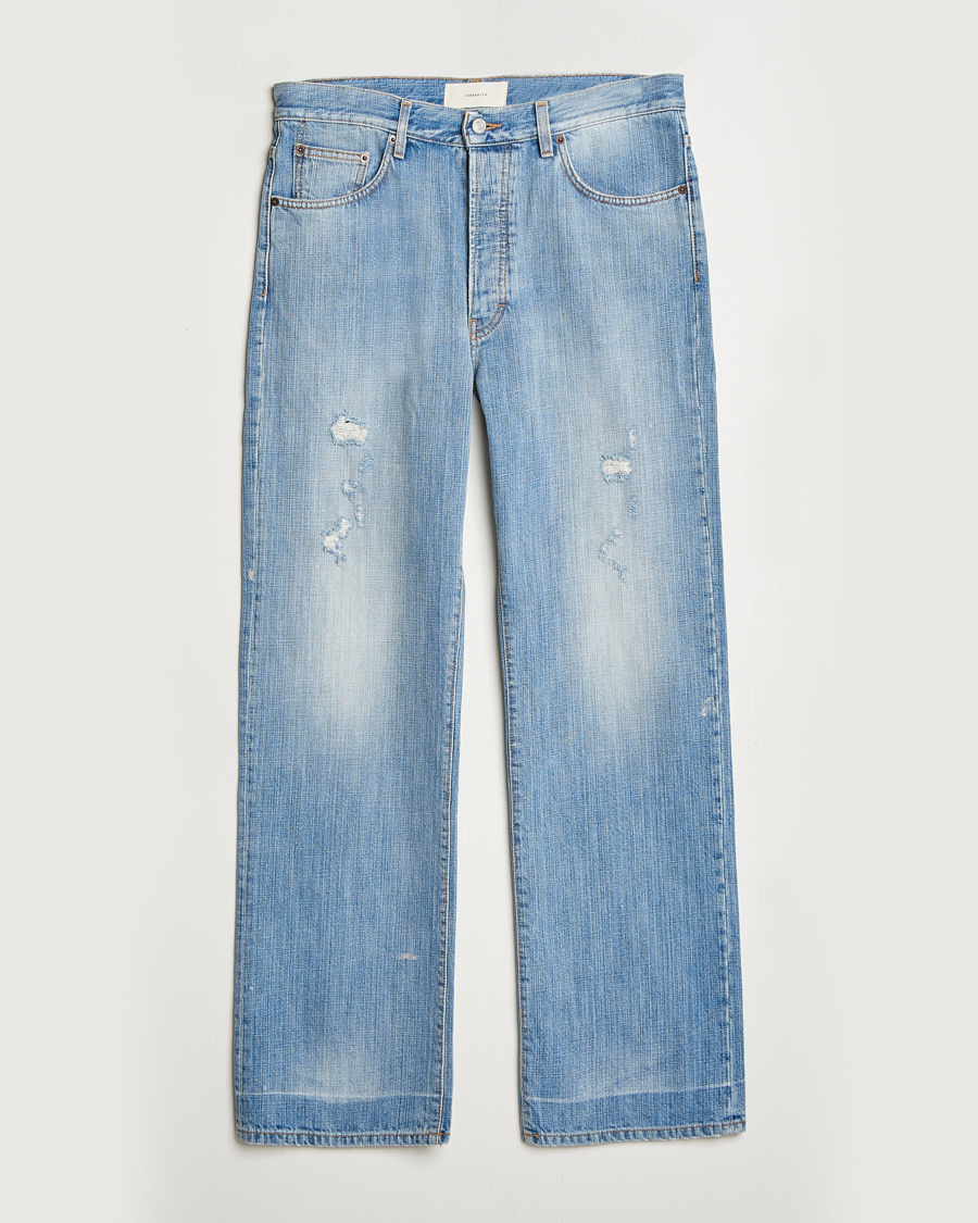 Herr | Jeans | Jeanerica | VM009 Vega Jeans Light Blue Righe