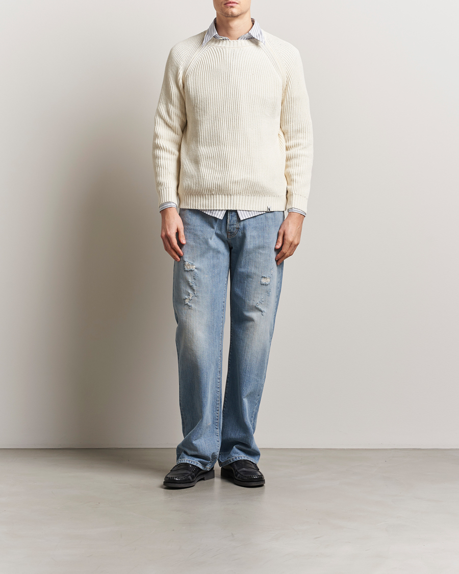 Herr | Jeans | Jeanerica | VM009 Vega Jeans Light Blue Righe