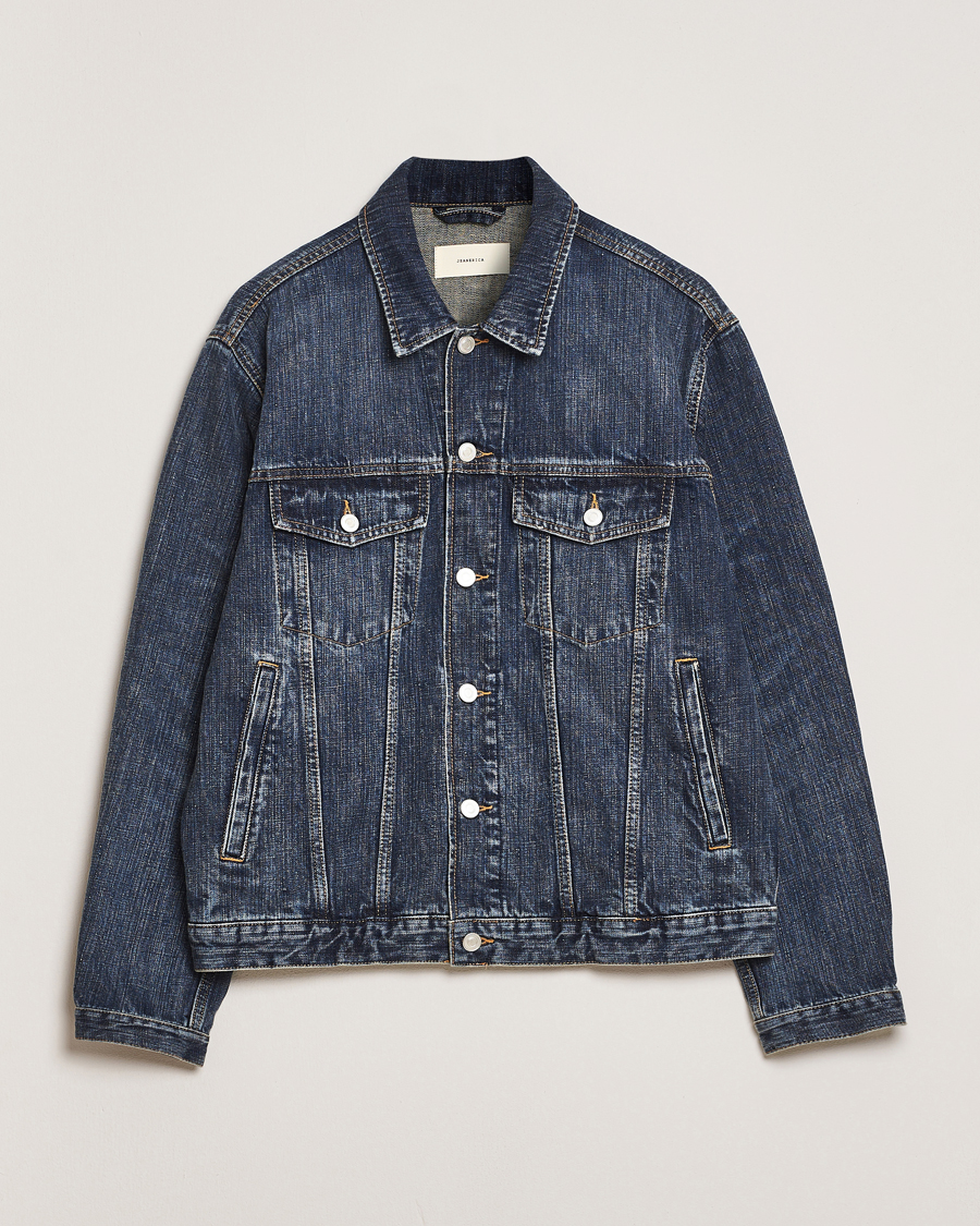 Herr | Jackor | Jeanerica | Joe Denim Jacket Dark Blue Righe