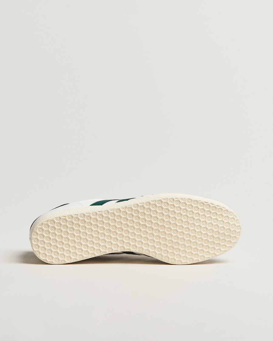 Herr | Sneakers | adidas Originals | Gazelle Leather Sneaker White/Green