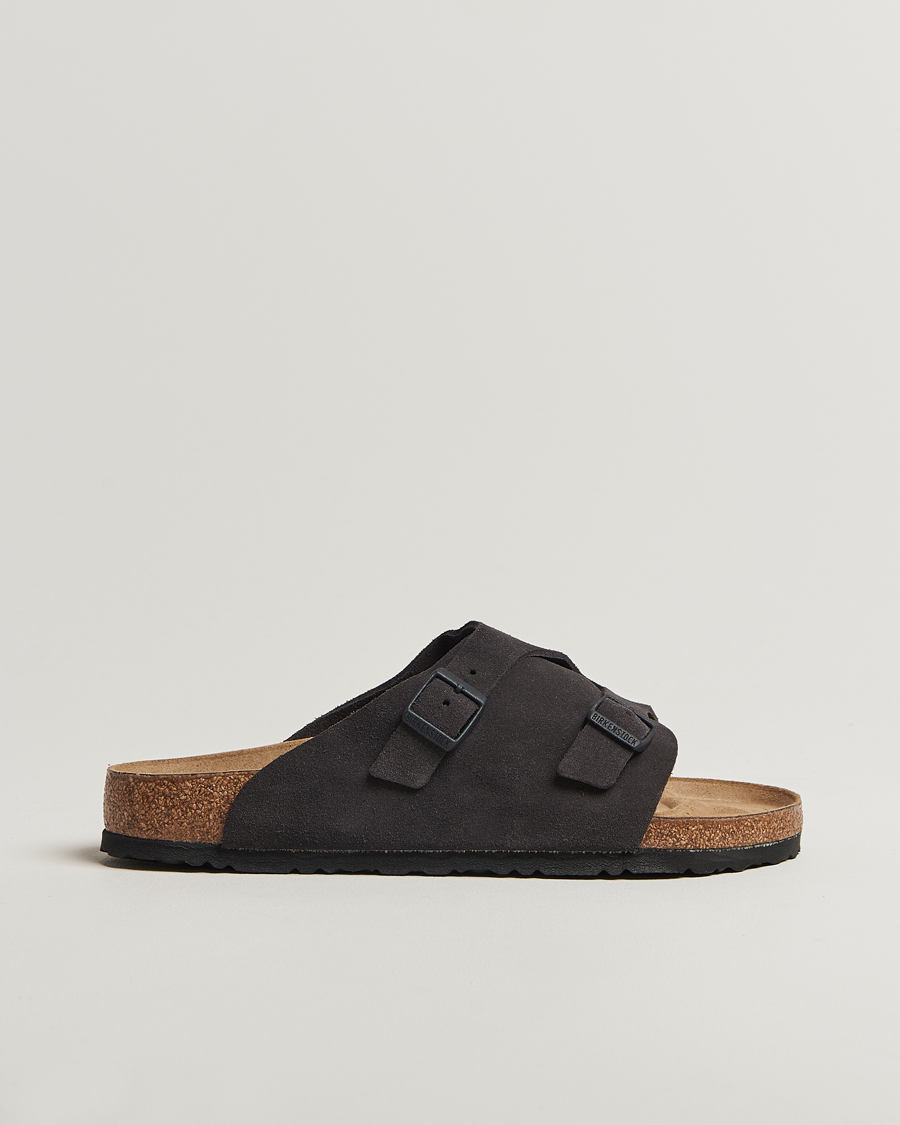 Herr | Sandaler & Tofflor | BIRKENSTOCK | Zürich Velvet Grey Suede