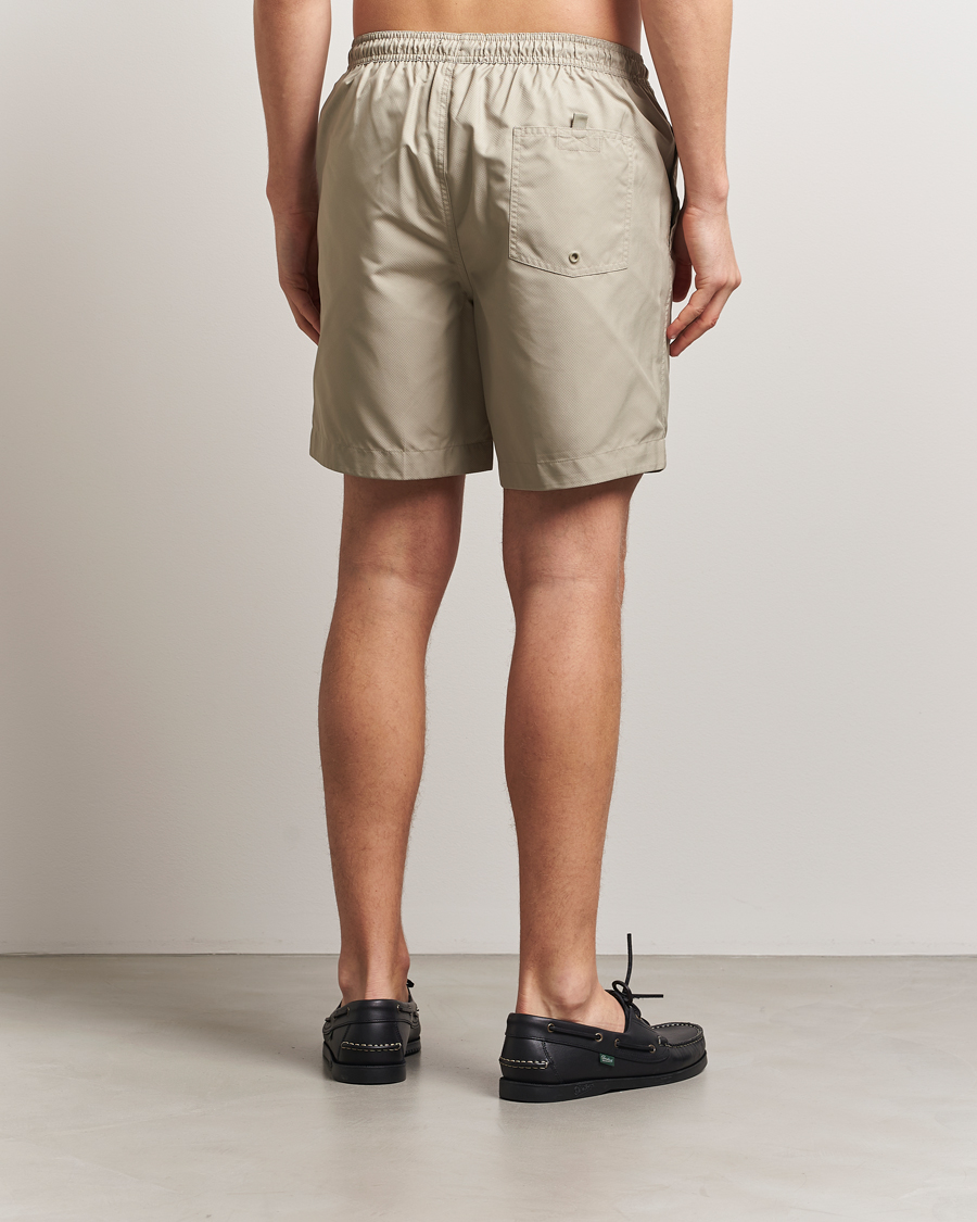 Herr | Badbyxor | Fred Perry | Classic Swimshorts Warm Grey