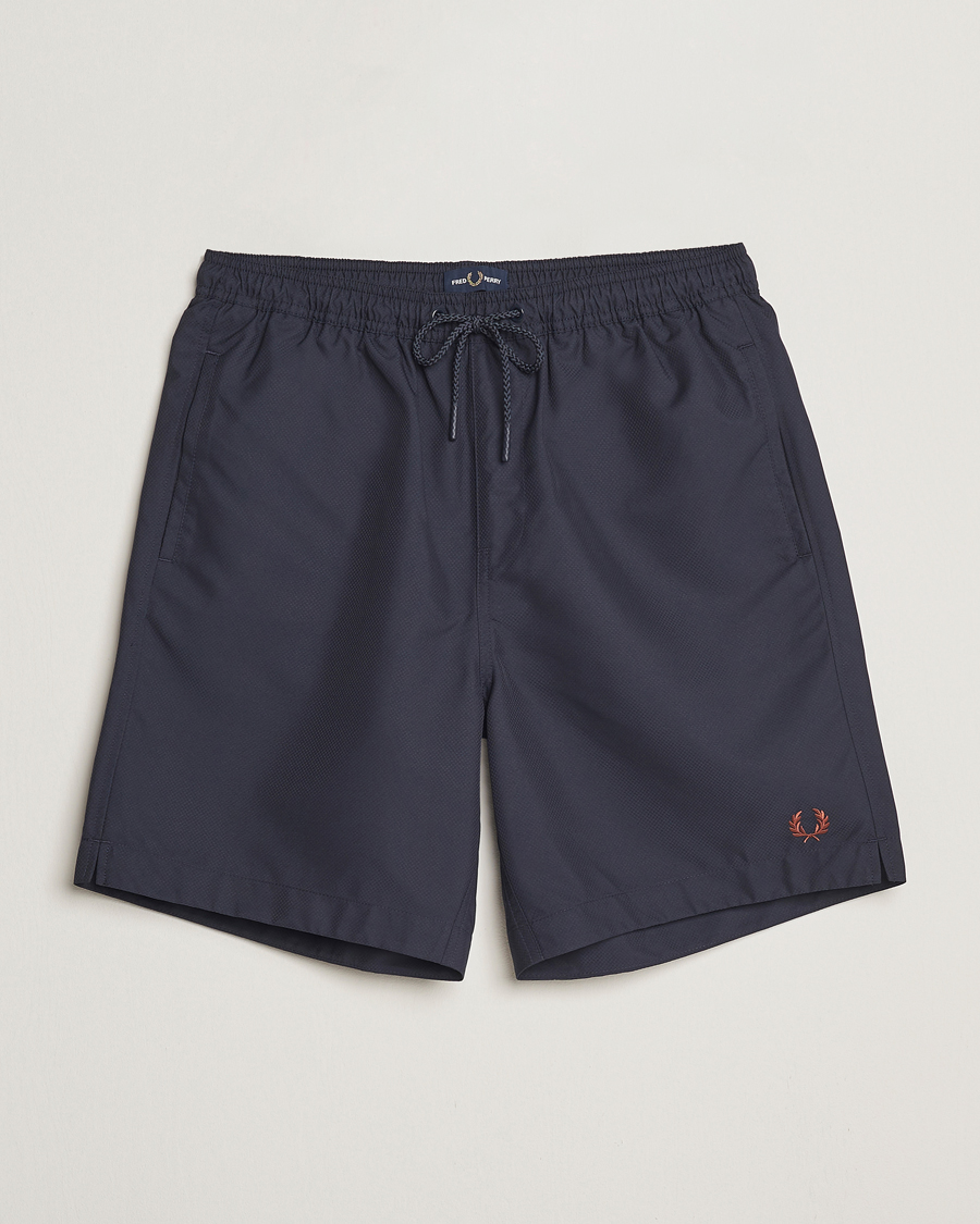 Herr | Badbyxor | Fred Perry | Classic Swimshorts Navy