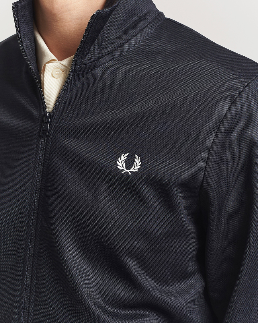 Herr | Tröjor | Fred Perry | Track Jacket Navy