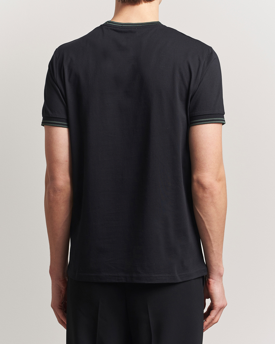 Herr | T-Shirts | Fred Perry | Twin Tipped T-Shirt Black
