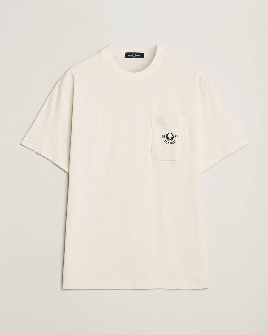 Herr | T-Shirts | Fred Perry | Relaxed 1952 Tennis T-Shirt Ecru