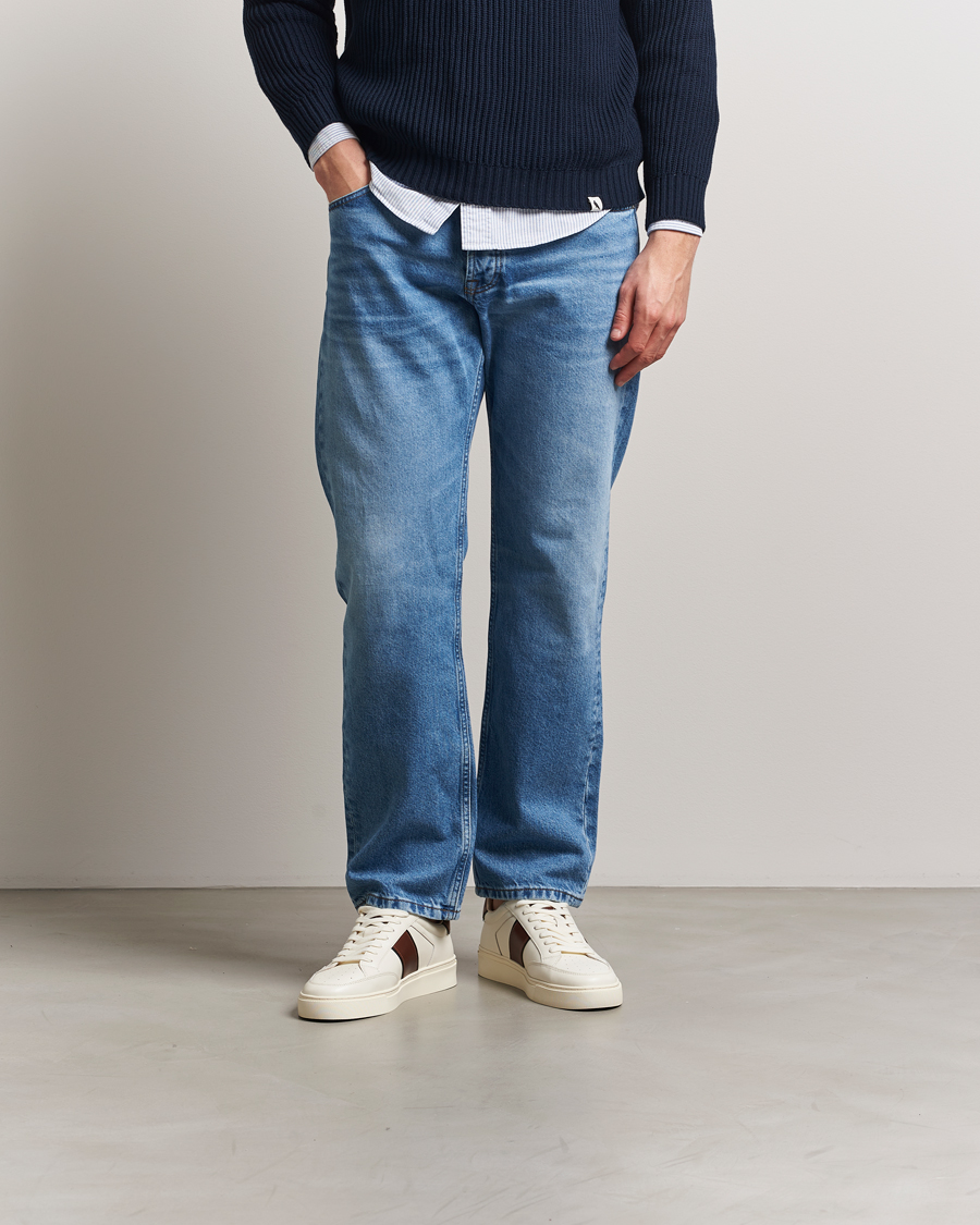 Herr | Sneakers | GANT | Mc Julien Taped Sneaker Off White/Cognac