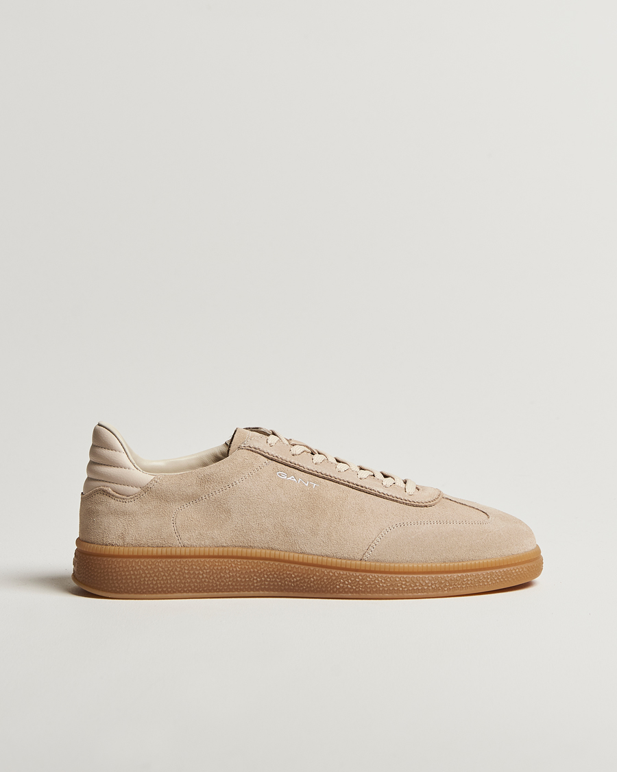 Herr | Sneakers | GANT | Cuzmo Suede Sneaker Beige