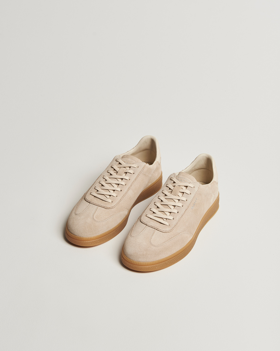 Herr | Sneakers | GANT | Cuzmo Suede Sneaker Beige