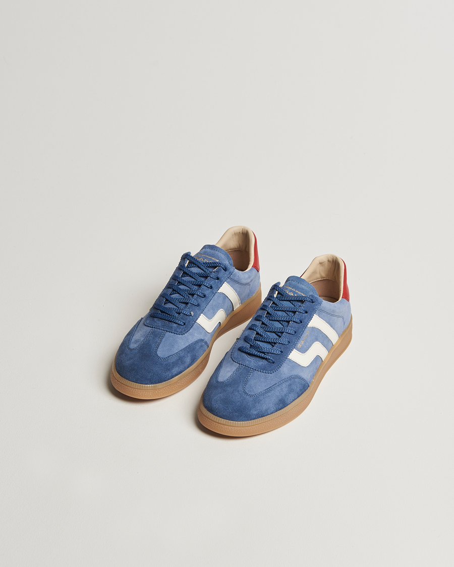 Herr | Sneakers | GANT | Cuzmo Suede Sneaker Blue