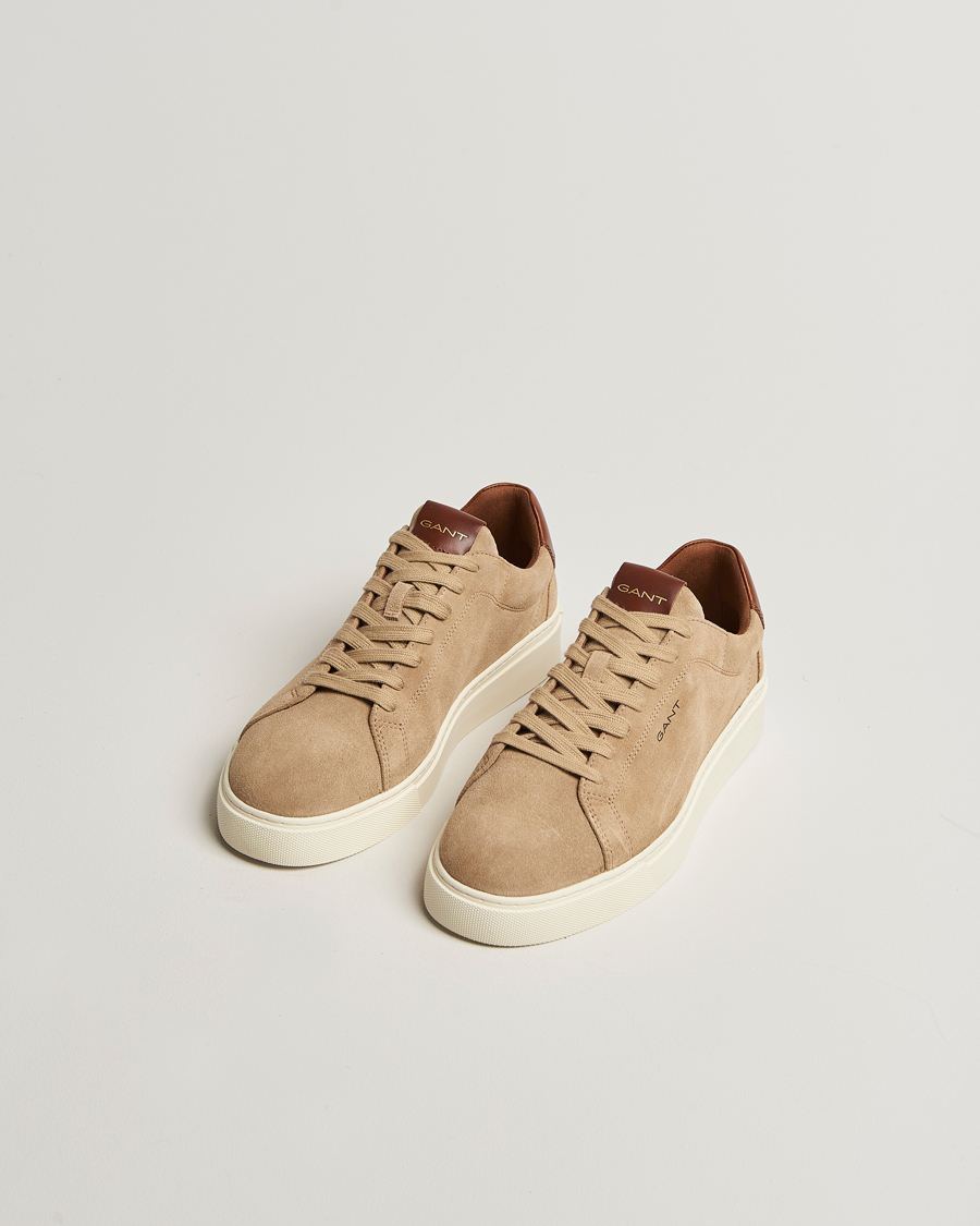 Herr | Sneakers | GANT | Mc Julien Suede Sneaker Dark Khaki