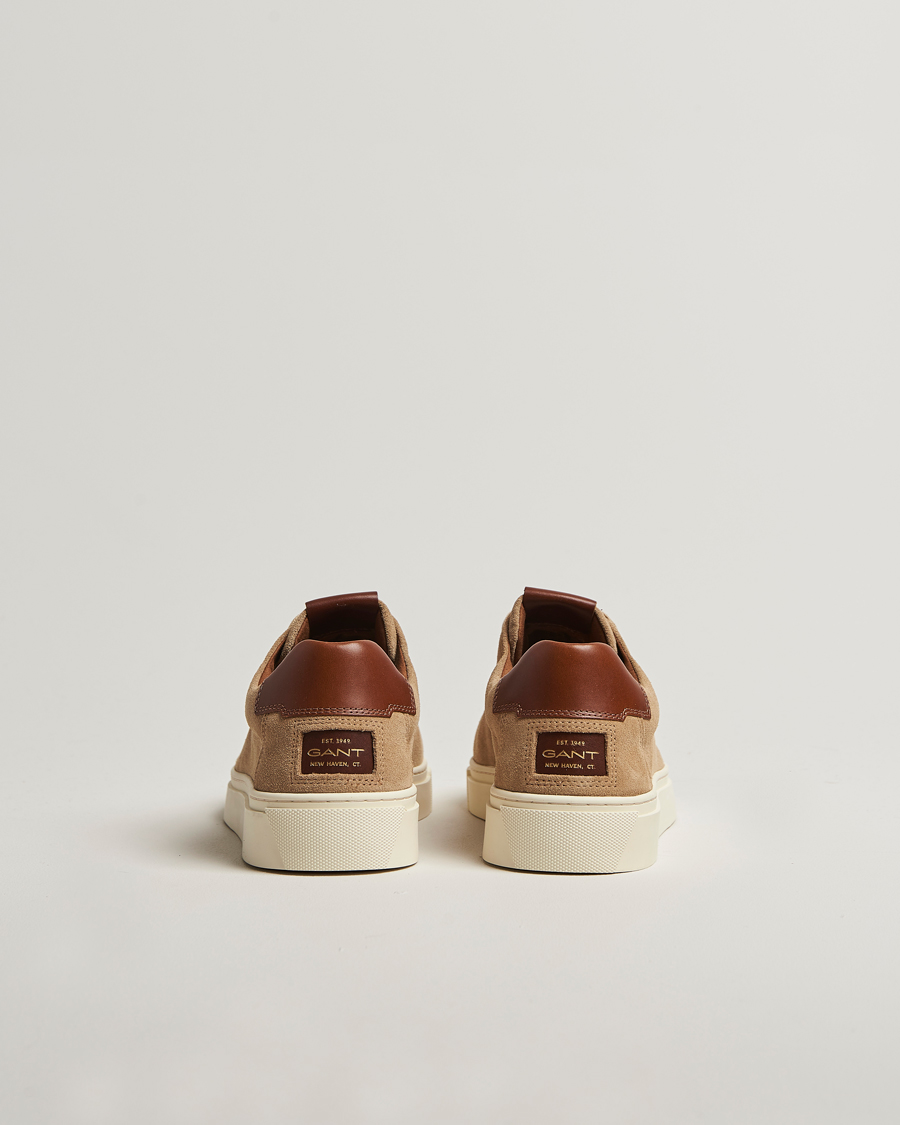 Herr | Sneakers | GANT | Mc Julien Suede Sneaker Dark Khaki
