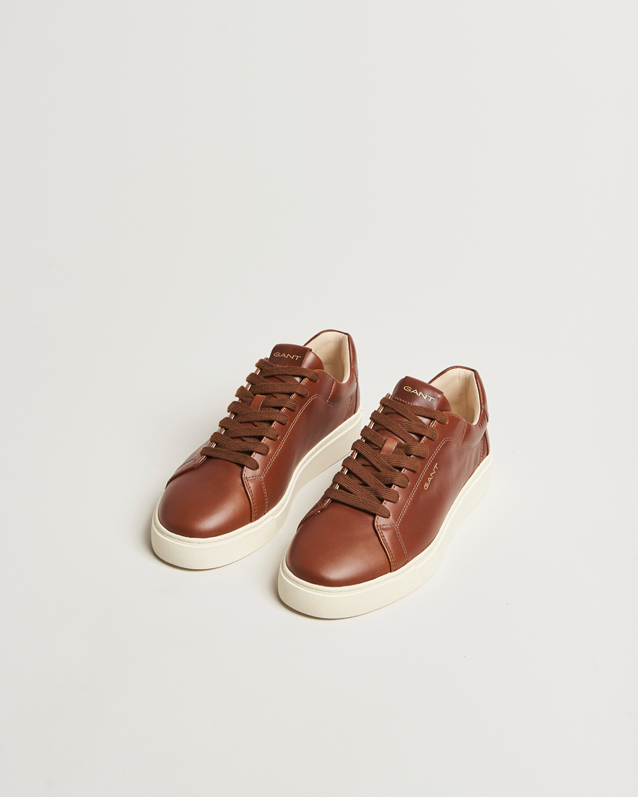 Herr | Sneakers | GANT | Mc Julien Leather Sneaker Cognac