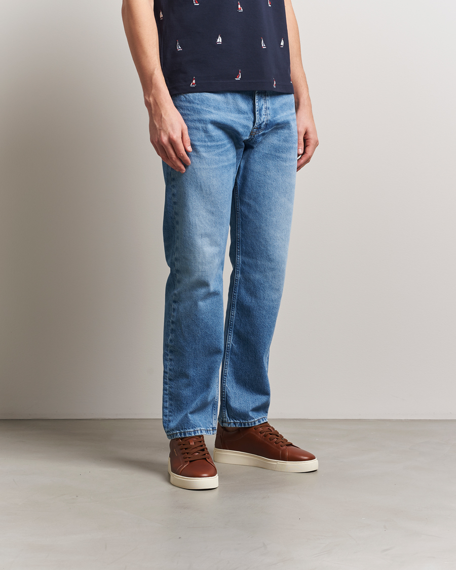 Herr | Sneakers | GANT | Mc Julien Leather Sneaker Cognac