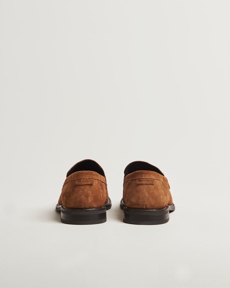 Herr | Loafers | GANT | Lozham Suede Loafer Cognac