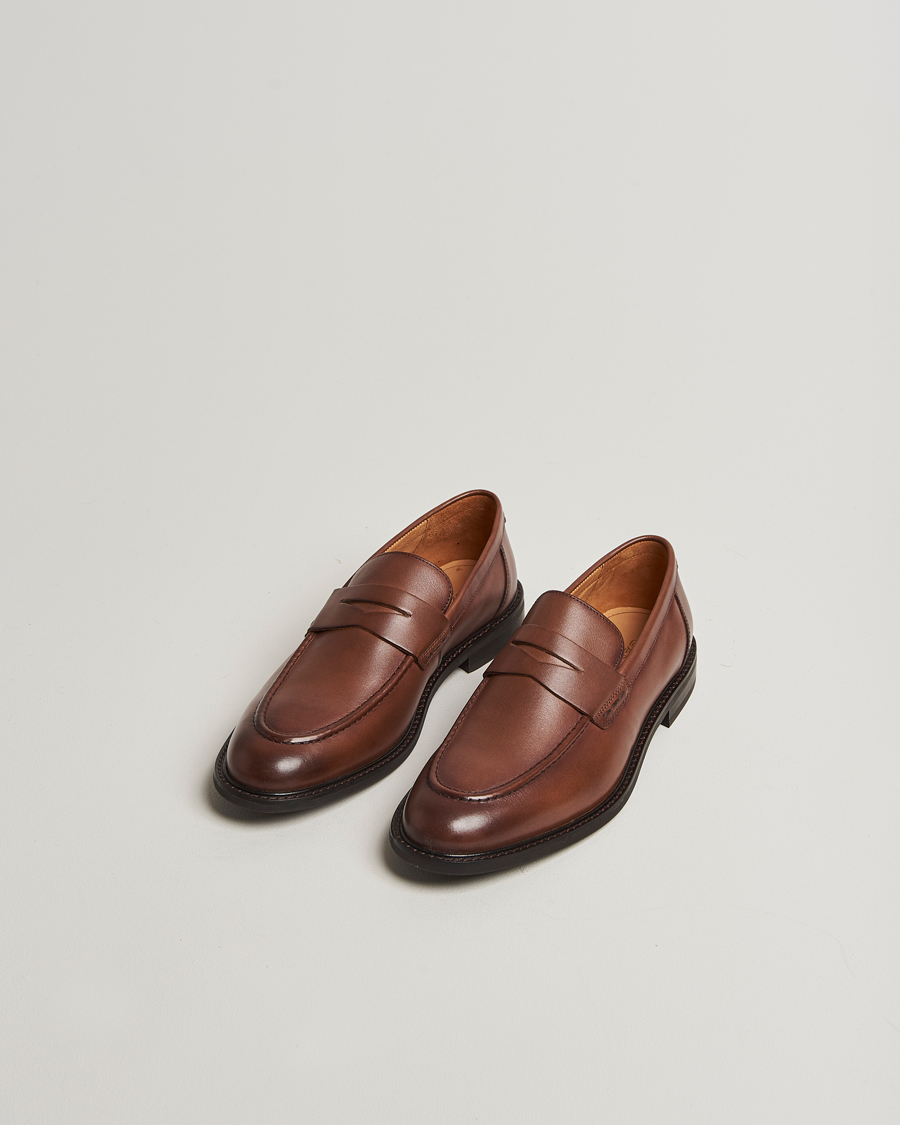Herr | Loafers | GANT | Lozham Leather Loafer Cognac