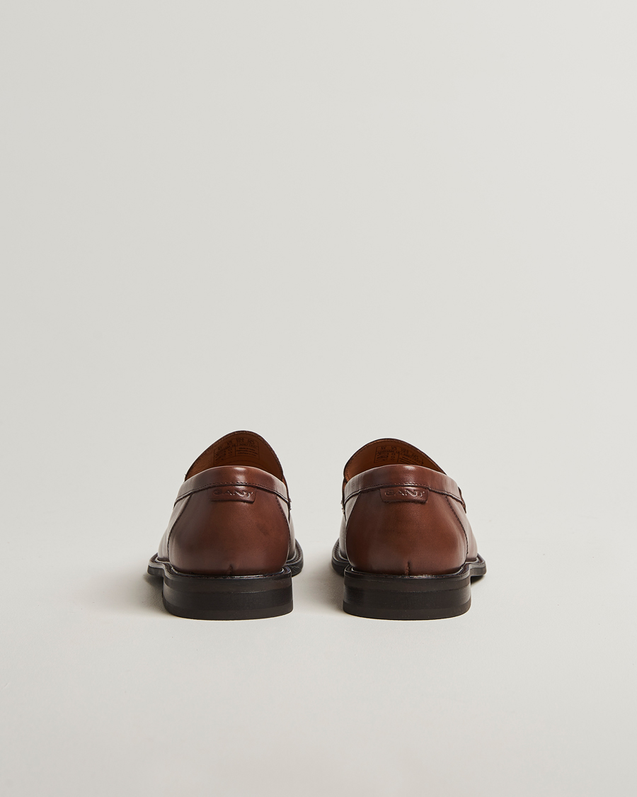 Herr | Loafers | GANT | Lozham Leather Loafer Cognac