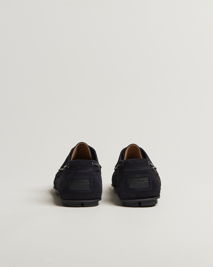 Herr | Seglarskor | GANT | Wilmon Suede Moccasin Marine