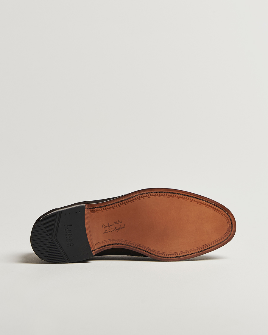 Herr | Loafers | Loake Shoemakers | Imperial Suede Loafers Dark Brown