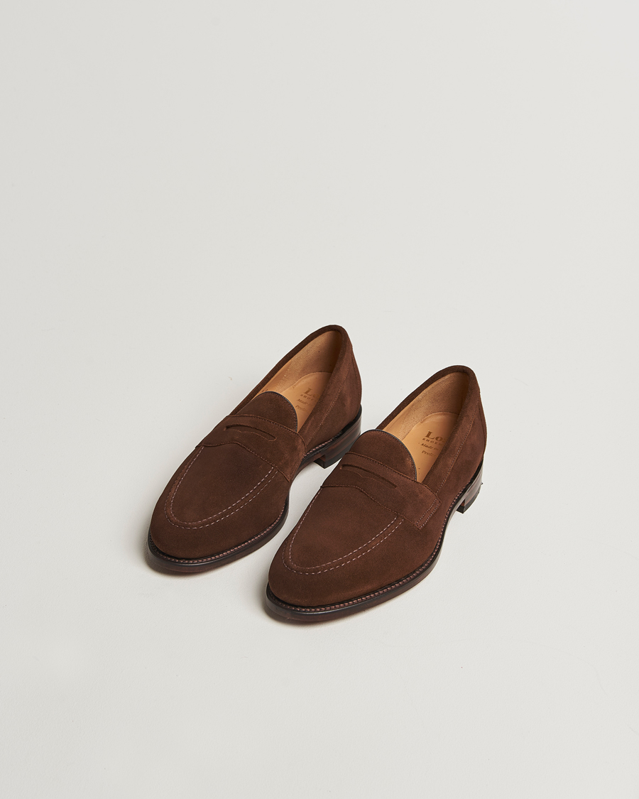 Herr | Loafers | Loake Shoemakers | Imperial Suede Loafers Brown