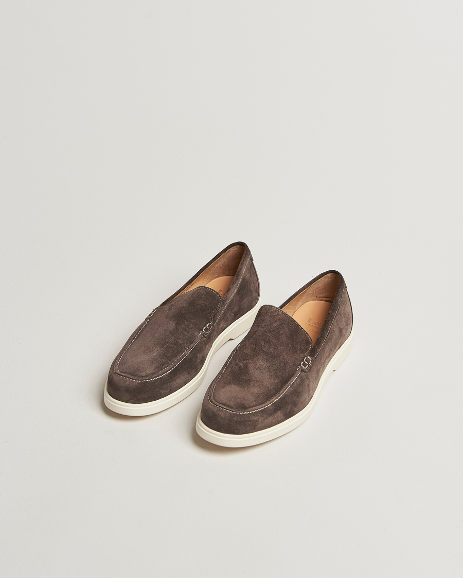 Herr | Loafers | Loake Shoemakers | Tuscany Suede Loafer Anthracite