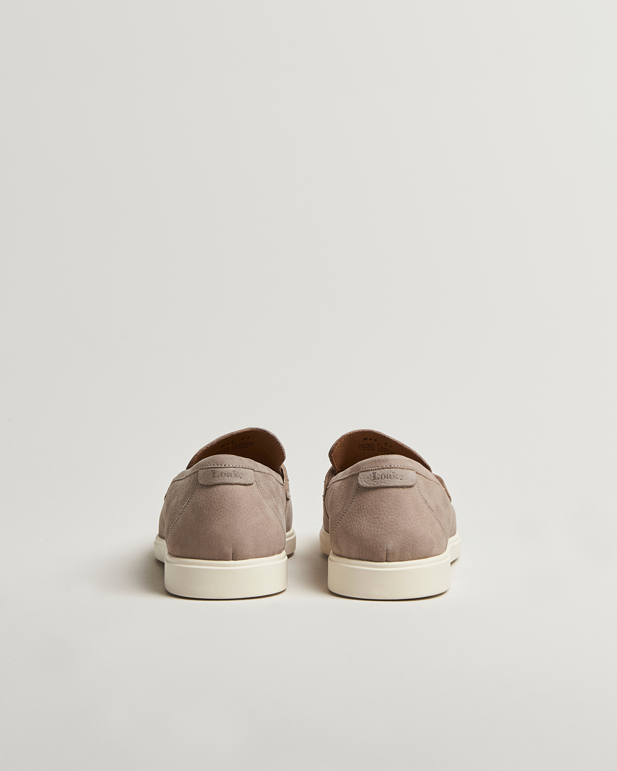 Herr | Loafers | Loake 1880 | Como Nubuck Loafers Grey
