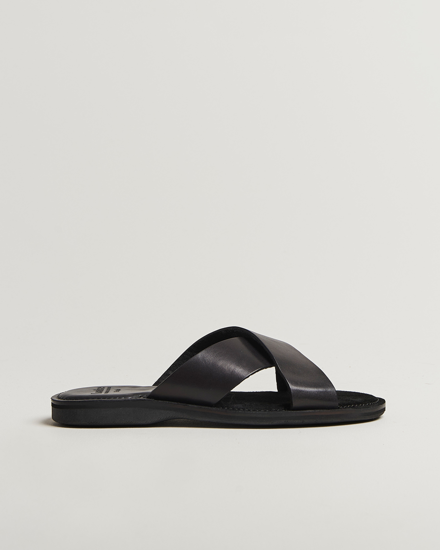 Herr | Sandaler & Tofflor | Loake 1880 | Gozo Leather Sandal Black
