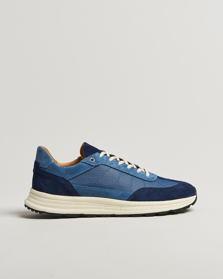 Herr | Sneakers | CQP | Renna Suede Runner Indigo