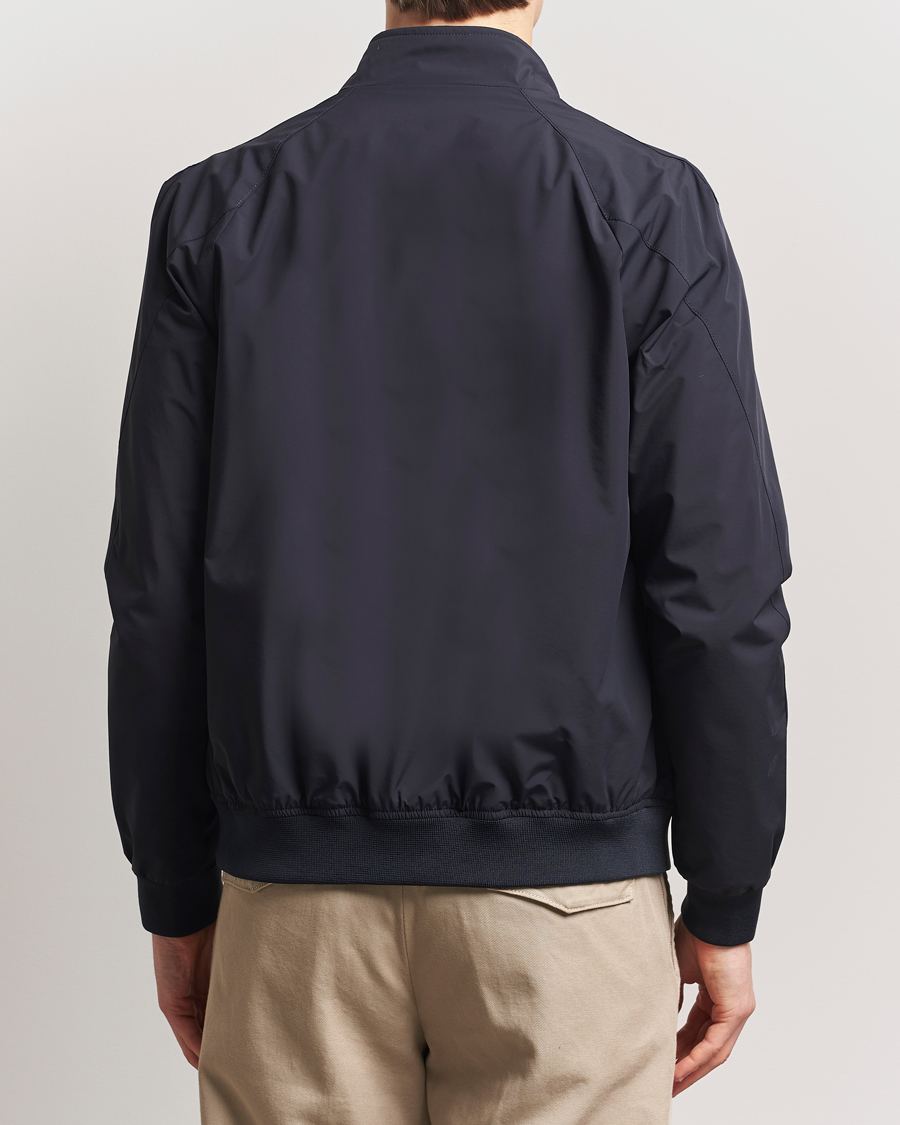 Herr | Jackor | Oscar Jacobson | Bomber Nylon Jacket Navy