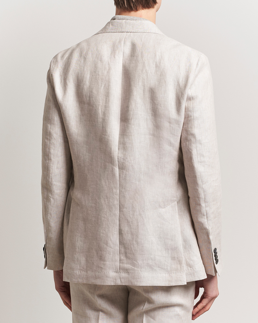Herr | Kavajer | Oscar Jacobson | Ferry Soft Linen Blazer Off White